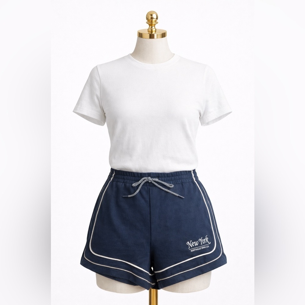 Navy Shorts New York